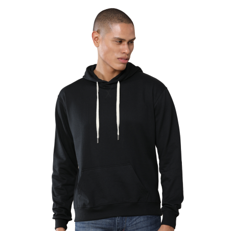 Classic Black Optiknit Hoodie