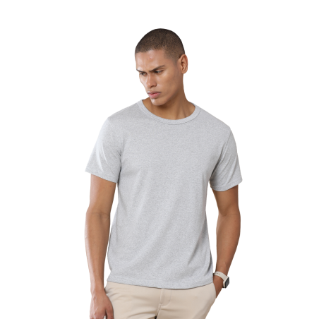 Classic Heather Grey Sustainable Crew Neck